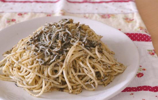 しらすのバジルソーススパゲティ_f0191248_942693.jpg