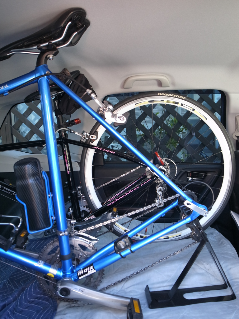 スバル フォレスター ロードバイク2台を車載してみた ろーりんぐ らいふ スバル フォレスター ロードバイク2台を車載してみた ろーりんぐ らいふ