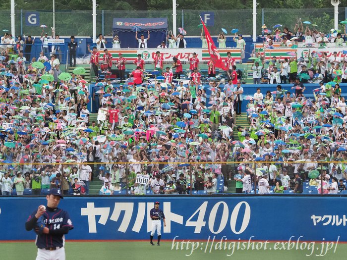 【6/4神宮観戦】9回4点差から山田7号2ﾗﾝ＆ﾊﾞﾚ激走＆ｸﾞﾘｰﾝ適時打＆相手失策で同点も延長ﾄﾞﾛｰ_e0222575_20373086.jpg