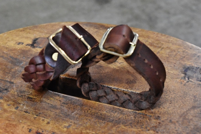 FERNAND LEATHER ･･･ LEATHER WRIST BAND！♪！_d0152280_13472389.jpg