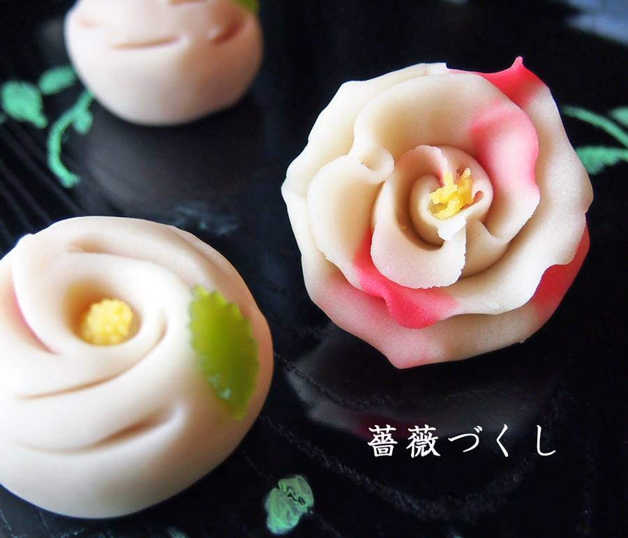 6月2日は ローズの日 和菓子教室薔薇づくし 横浜和菓子 磯子風月堂 和菓子屋のムスメ