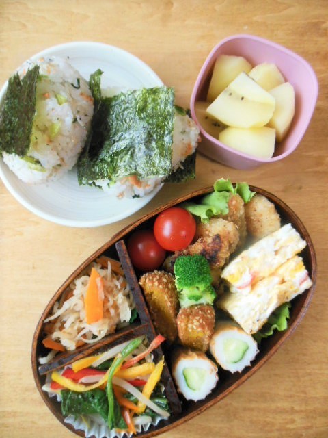 高校生女子のお弁当 - 11_f0208812_10560139.jpg