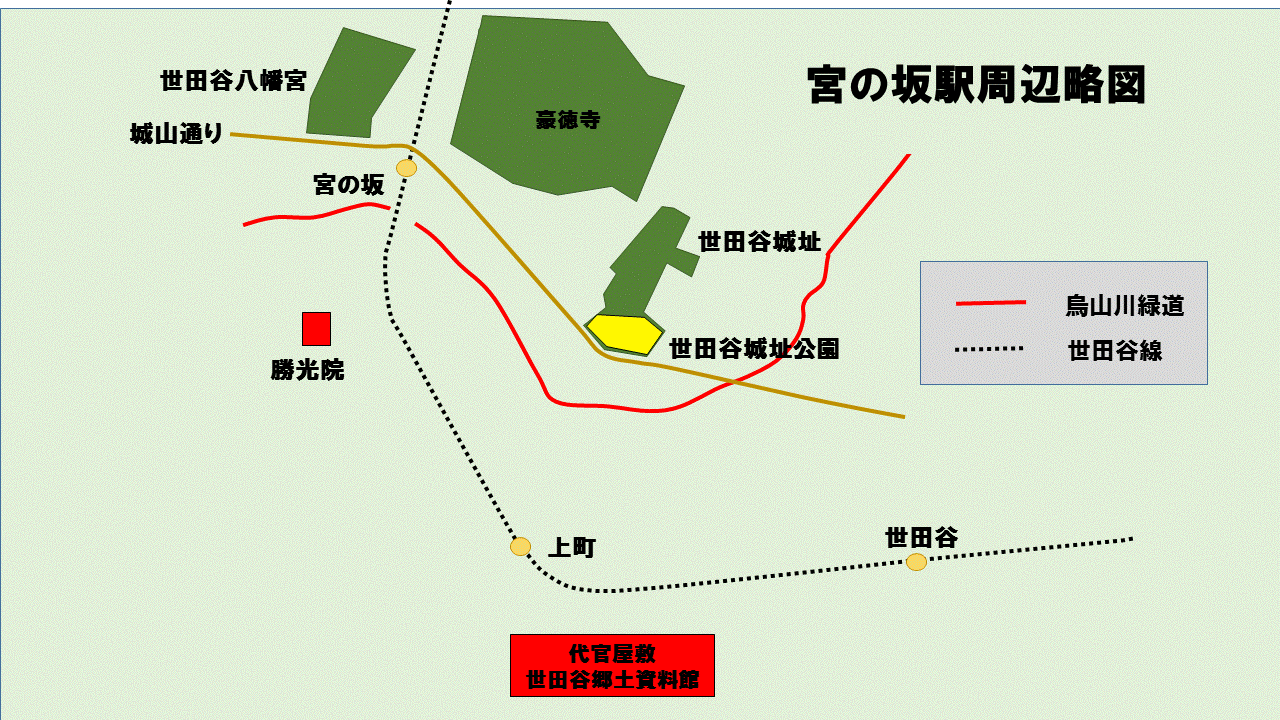 烏山川跡を辿るー３ー④（宮の坂駅周辺ー代官屋敷など）_b0334228_07230267.gif