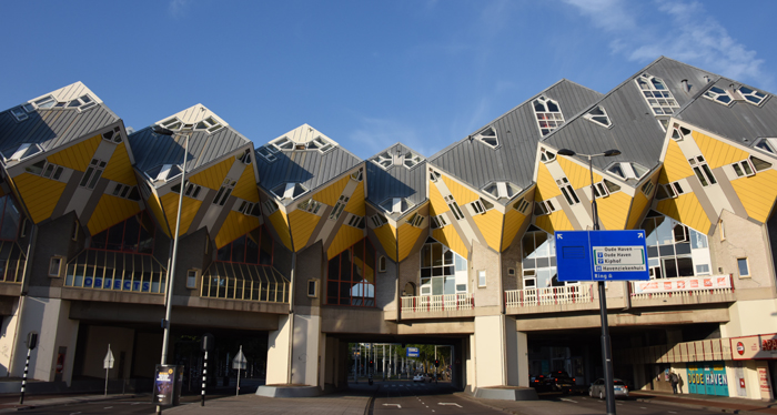 オランダ建築がやばい！オランダ・ロッテルダムのキューブハウス写真　Cube House Rotterdam photo_e0171573_0123131.jpg