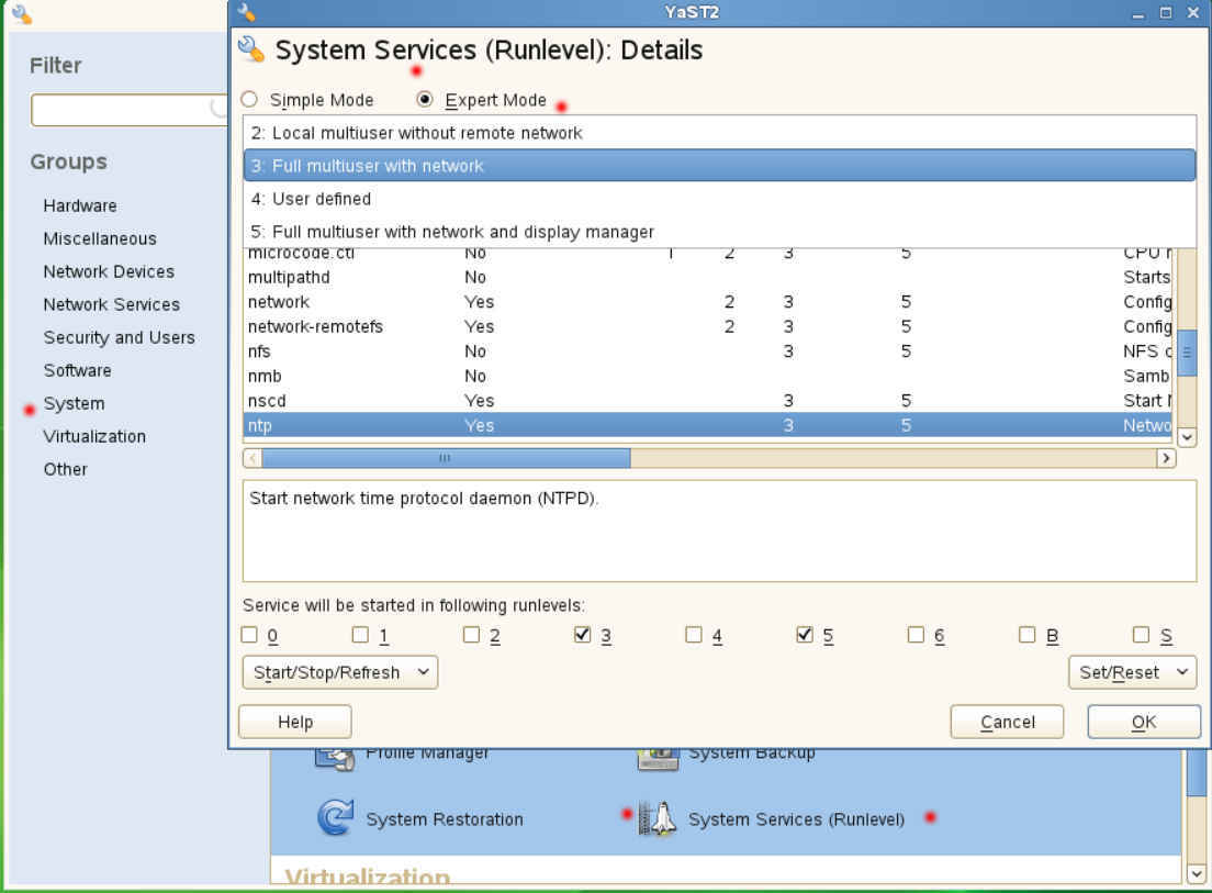 YaST を使った SUSE Linux のサービス管理_a0056607_13281346.jpg