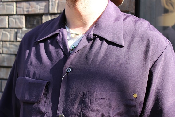 ANACHRONORM \"RAYON SILK OPEN COLLAR SHIRT\" & \"POPLIN S/POCKET SHIRTS\" ご紹介_f0191324_07412827.jpg