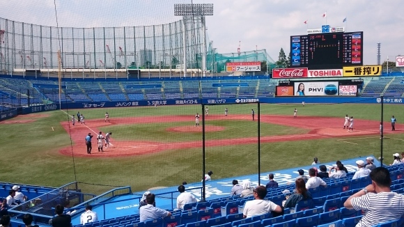 6/6 第66回全日本大学野球選手権二日目@神宮球場_b0042308_10494619.jpg