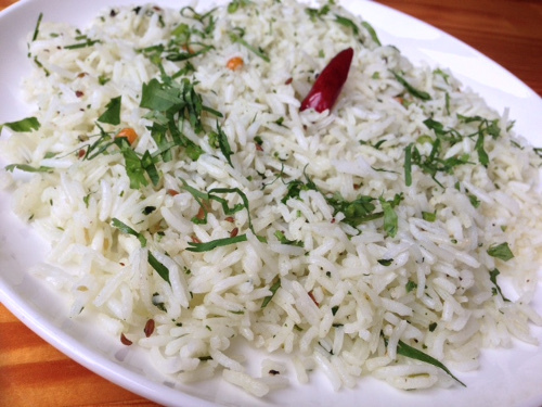 本日のフレーバーライス「パクチーライス」_e0345224_22262642.jpg