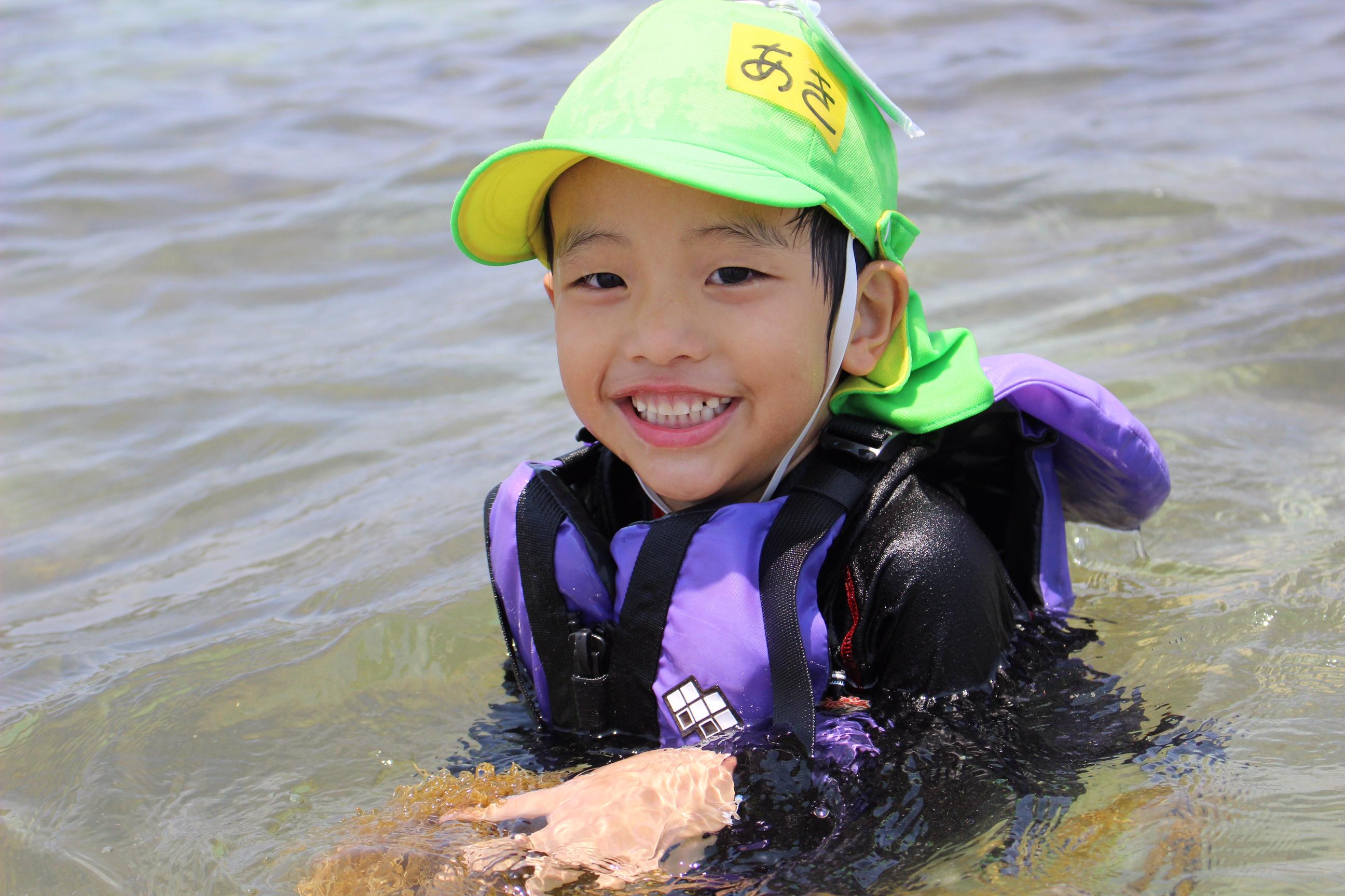 ネコキッズキャンプ〔１日目〕思いっきり海遊び！たくさん泳いで、たくさん生き物を発見！きもちいい～。_d0363878_18122750.jpg