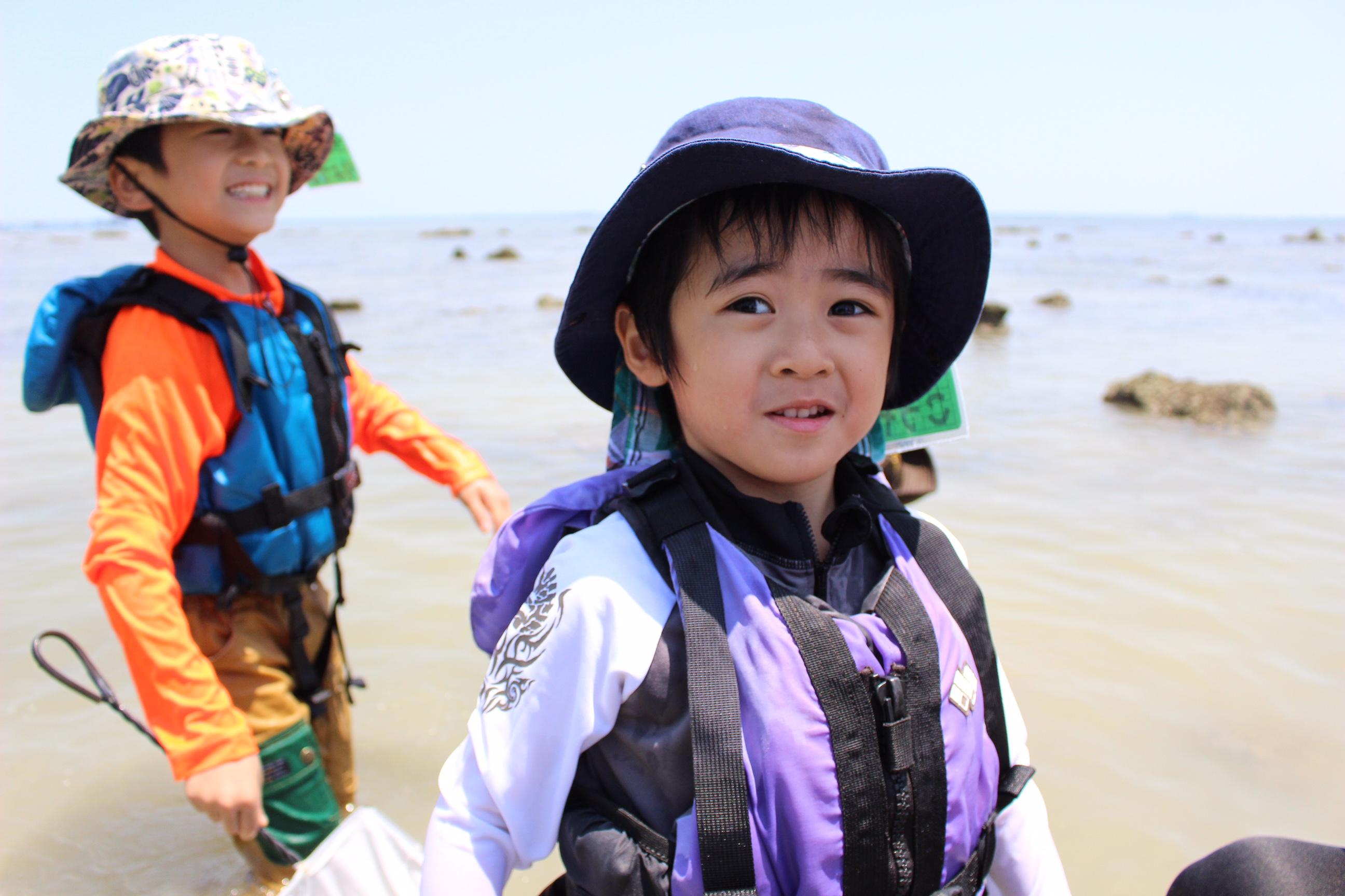 ネコキッズキャンプ〔１日目〕思いっきり海遊び！たくさん泳いで、たくさん生き物を発見！きもちいい～。_d0363878_18123160.jpg