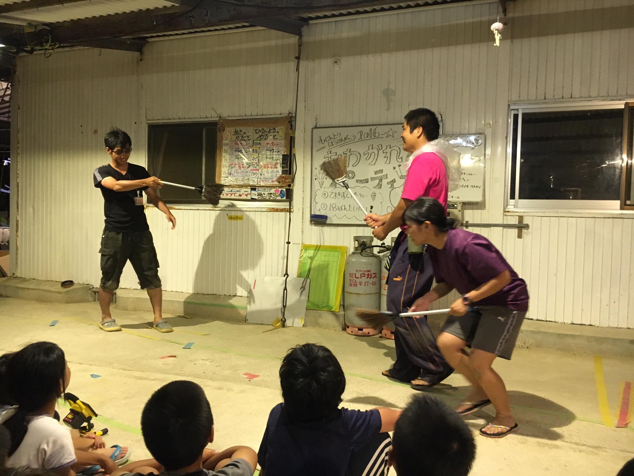 無人島冒険学校〔９日目〕遅くまで続いたおわかれパーティ。思いっきり笑って、思いっきり楽しかった。_d0363878_19012734.jpg