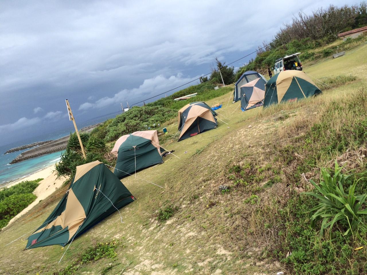 レポート 久高島キャンプ ２日目 大変だー テントが強風で ねこんちゅ通信 ネコのわくわく自然教室