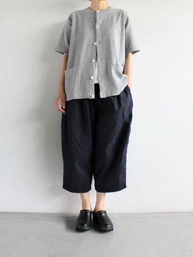 サンリミット　スウェット　カーディガン Sans limite 起毛裏毛 CARDIGAN / Black (MENS) - ALPOA