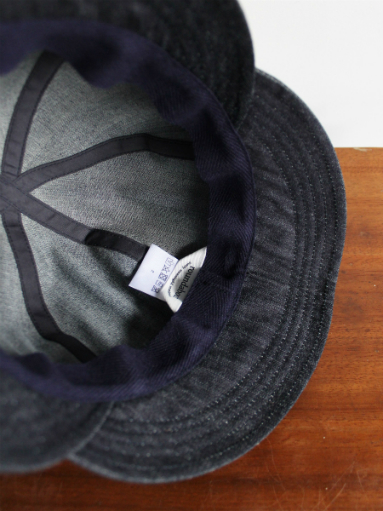 roundabout　Light Oz Denim Hat & Panama Cloth Hat_b0139281_16504414.jpg