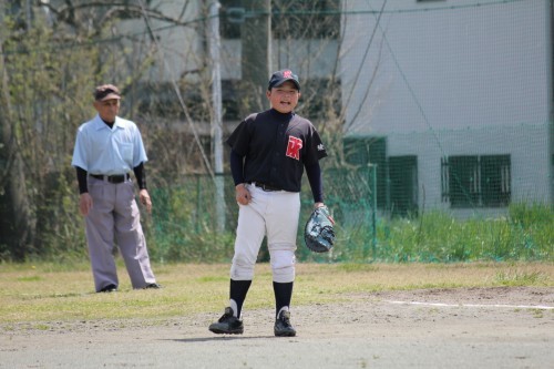 4月15日  全軟連大会vs綾桜少年野球クラブ_a0336489_23370747.jpg