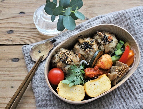 紫陽花には雨が良く似合います と お弁当 と ごはん日記_d0249193_13421269.jpg