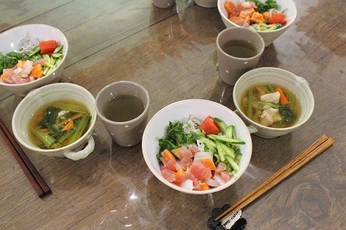 紫陽花には雨が良く似合います と お弁当 と ごはん日記_d0249193_13485437.jpg