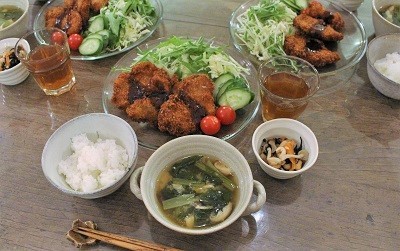 紫陽花には雨が良く似合います と お弁当 と ごはん日記_d0249193_13491185.jpg