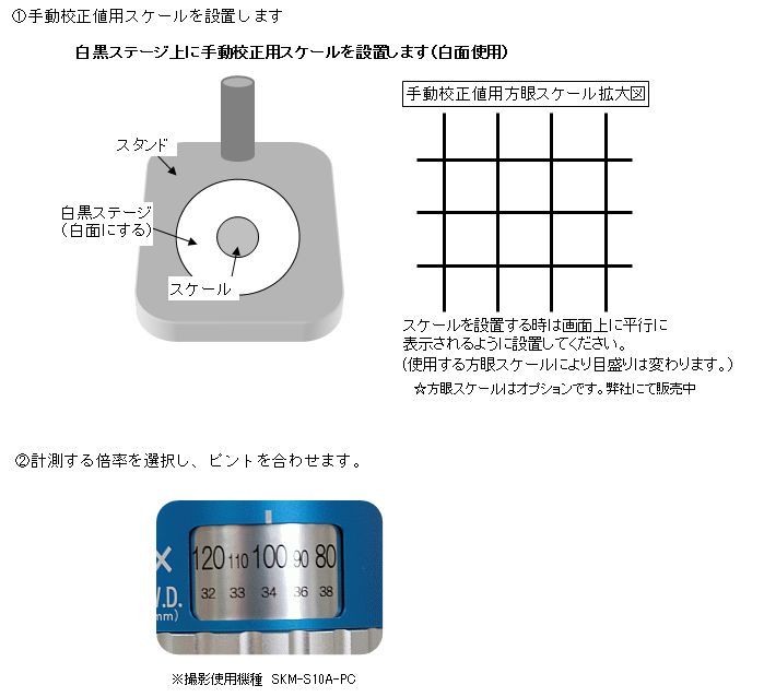 SK-Viewer 機能のご紹介 校正値の設定方法 : 信頼の青いボディー SK-Viewer 機能のご紹介 校正値の設定方法 : 信頼の青いボディー