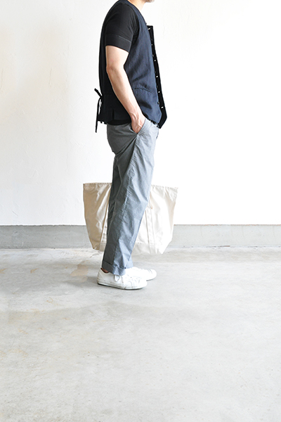 STILL BY HAND　 Linen Crew Neck Vest_d0120442_12411741.jpg