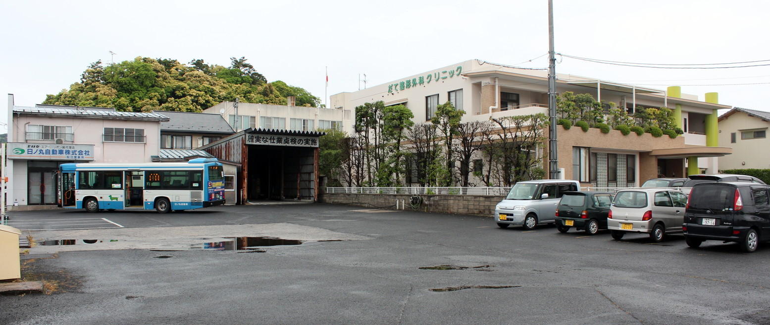 松江車庫 廃止 バス車庫めぐり