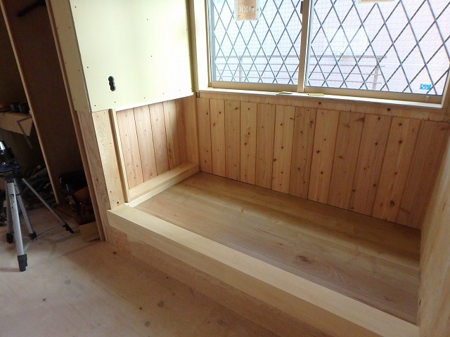 作り付けベッド作成 名古屋 坂井建設 こだわりの道具箱