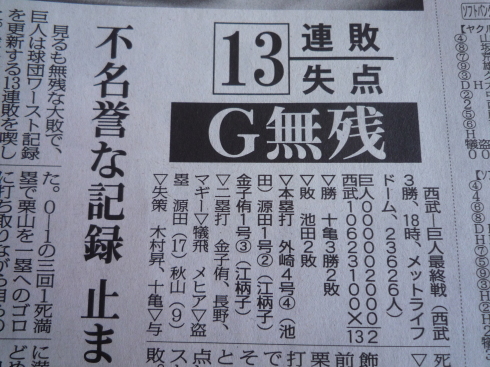 読売巨人13連敗 福島県昭和村大芦字中組1854 ファーマーズカフェ大芦家 読売巨人13連敗 福島県昭和村大芦字中組1854 ファーマーズカフェ大芦家