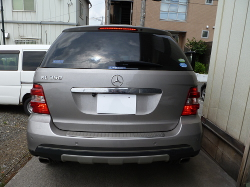 ベンツMクラス W164 ML350 車検整備 : THREE POINT ガレージニュース