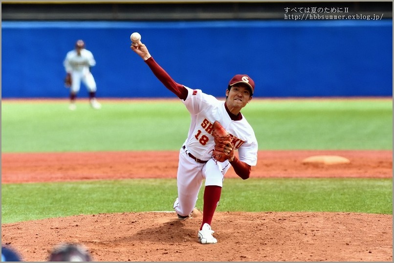 2017全日本大学野球　TOHOKU対SHIKOKUGAKUIN_e0288838_17525883.jpg