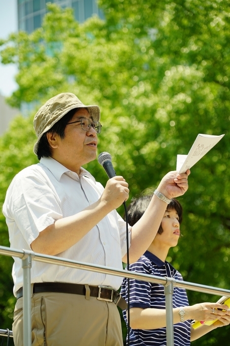 「共謀罪」阻止緊急行動6.10大集会・デモに1000人(名古屋)_c0241022_18031440.jpg