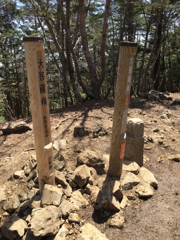 2017年の山登り解禁。大菩薩嶺（2,057m)_d0227057_18281581.jpg