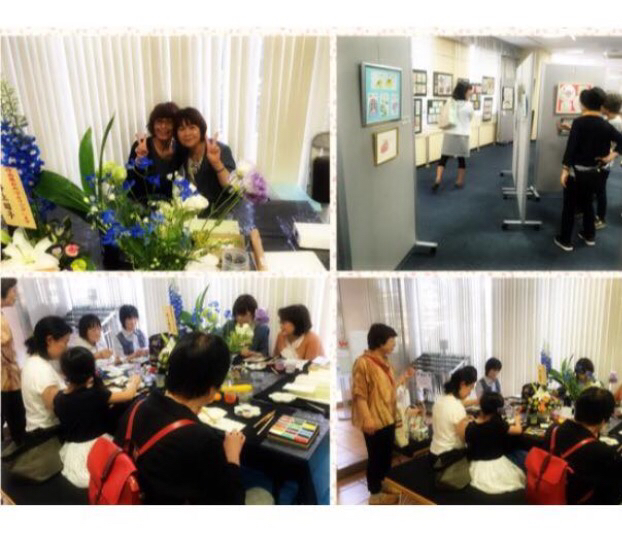 林典子とぴいす絵手紙教室展13日火曜日まで_e0136066_20104144.jpg