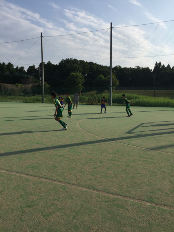 少年フットサル大会u12 つくばジュニアfc 本日もサッカー日和
