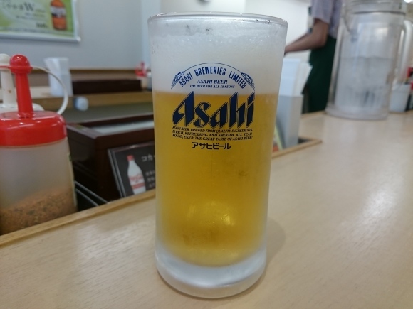 6/9夜勤明け ごろごろ煮込みチキンカレー野菜サラダセット¥690+生ビール2杯¥300@松屋_b0042308_22442278.jpg