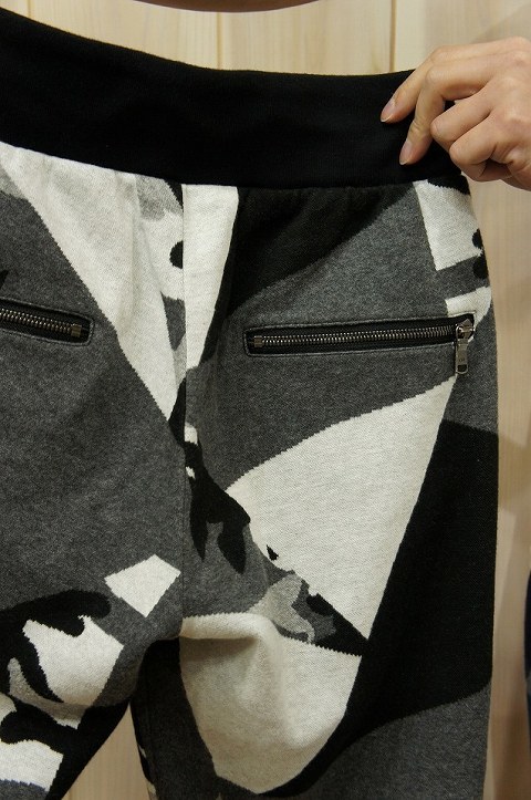 完全オリジナル柄！【wjk】【ダヴル・ジェイ・ケイ】5812 jd12f jacquard patchwork shorts [19/gr/bk]☆そして、小出。_b0108653_20192453.jpg