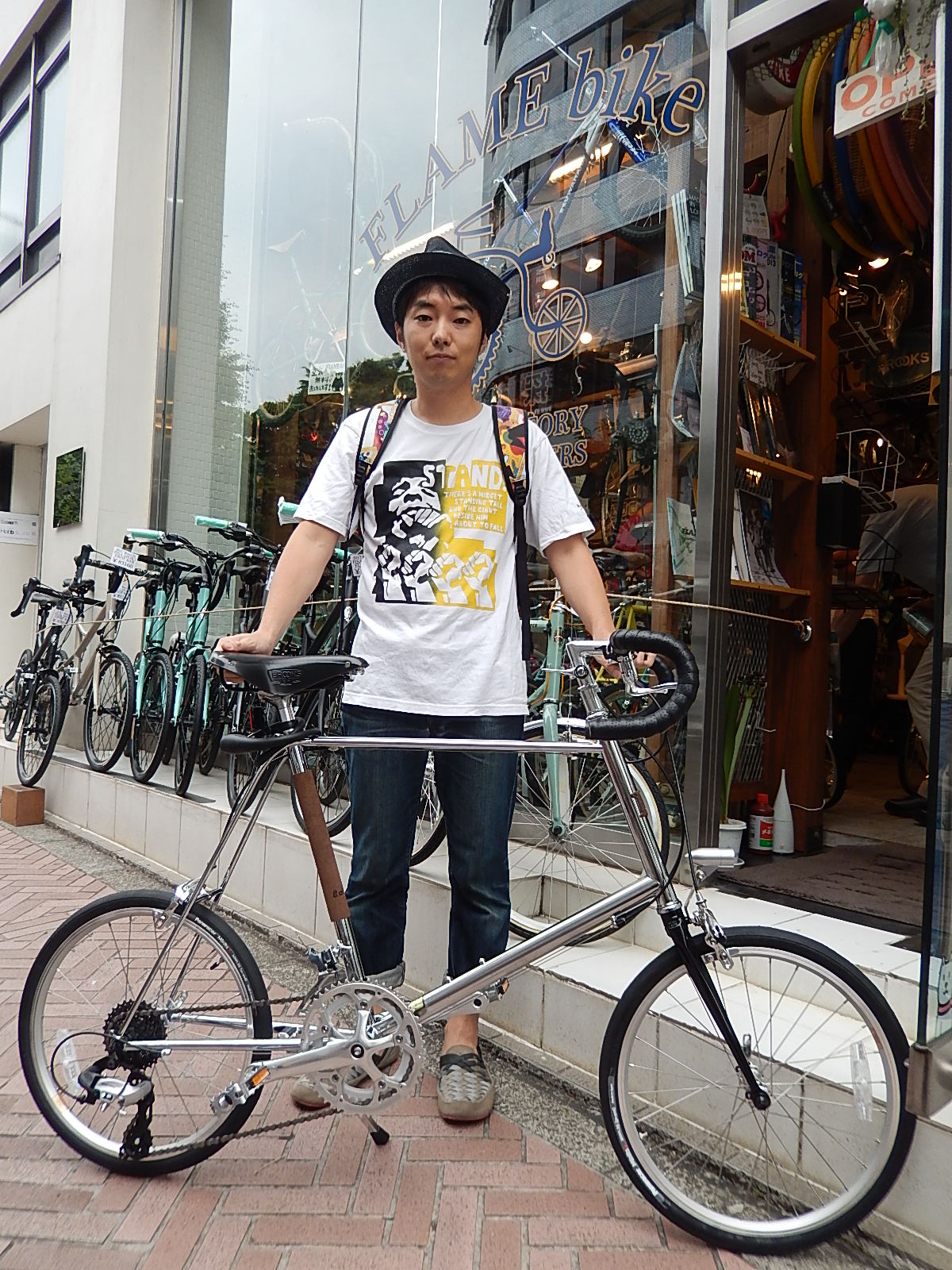 6月11日　渋谷　原宿　の自転車屋　FLAME bike前です_e0188759_1924995.jpg