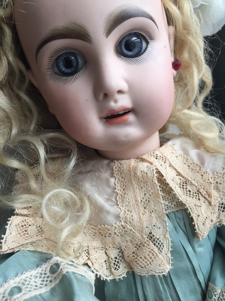 即納！アンティーク ビスクドール ジュモー オープンマウス リクレイム