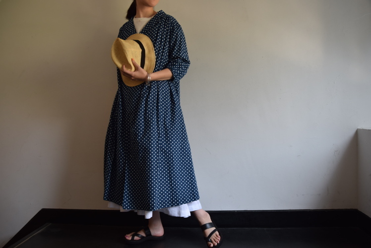 レトロなドット とお洋服 。。。=gasa grue=_b0110582_13340455.jpg