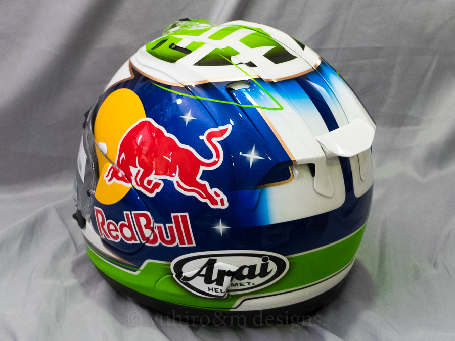 Arai Rx 7x ペドロサ侍ヘルメット Yuhiro M Designs2