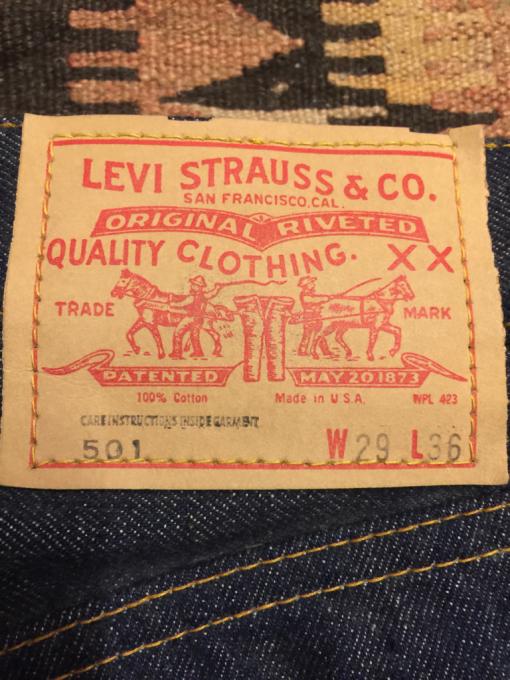 LEVI\'S one wash_a0208155_09440489.jpg