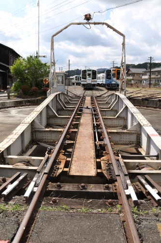 天竜浜名湖鉄道天竜二俣駅　転車台・扇形車庫見学　2017.06.13_d0187275_20002050.jpg