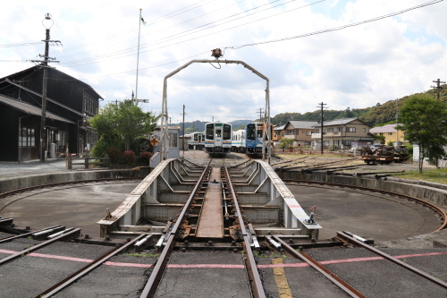 天竜浜名湖鉄道天竜二俣駅　転車台・扇形車庫見学　2017.06.13_d0187275_20145241.jpg