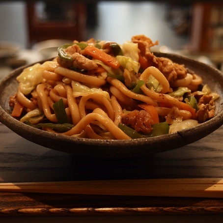 焼うどん、うどん焼_b0322280_15125896.jpg