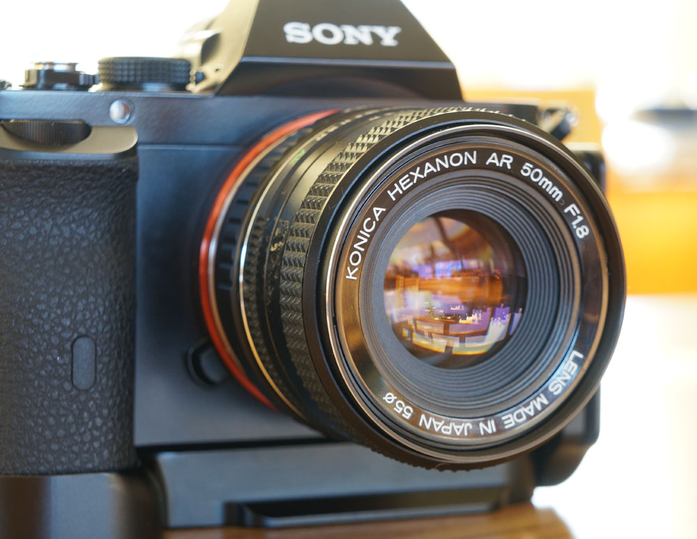 Konica HEXANON AR 50mm F1.8 : inside out Konica HEXANON AR 50mm F1.8 : inside out