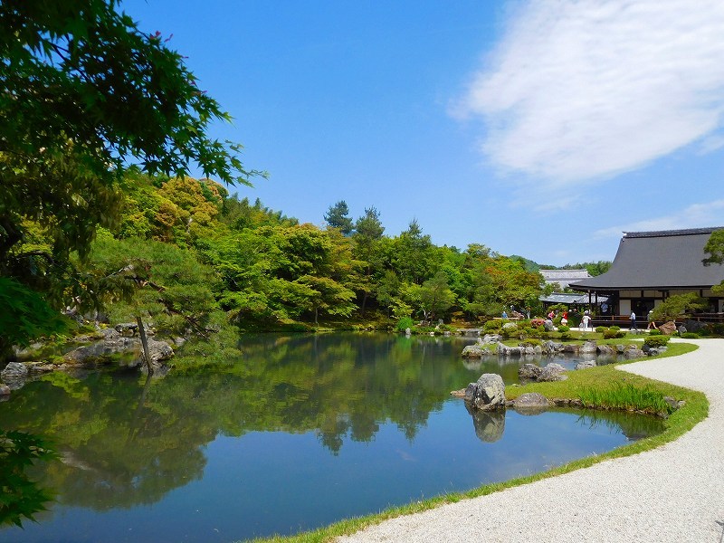 「天龍寺の庭園」（京都嵐山）20170517_e0237645_23572851.jpg