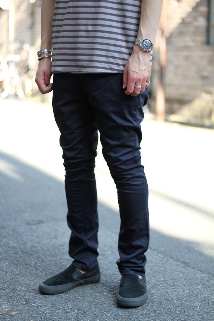 nonnative 5P JEANS DROPPED FIT 1 blacklemai