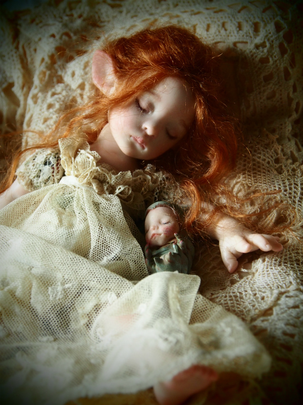 Ｓｌｅｅｐｉｎｇ　ｆａｉｒｙ　ミンプちゃん、オークションに出品しました。_b0161391_15142669.jpg