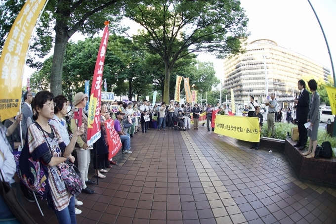 「共謀罪」廃止 6・16緊急行動 アピール&デモに500人超(名古屋市栄) _c0241022_22582262.jpg