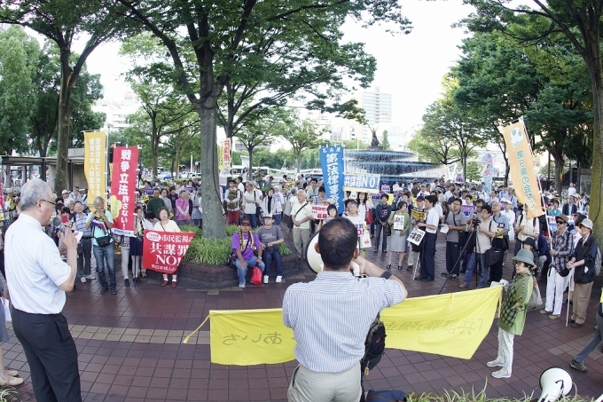 「共謀罪」廃止 6・16緊急行動 アピール&デモに500人超(名古屋市栄) _c0241022_22583902.jpg