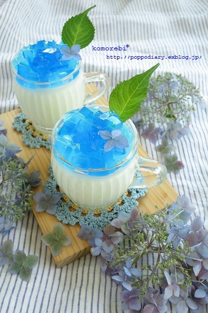 紫陽花ゼリー Komorebi